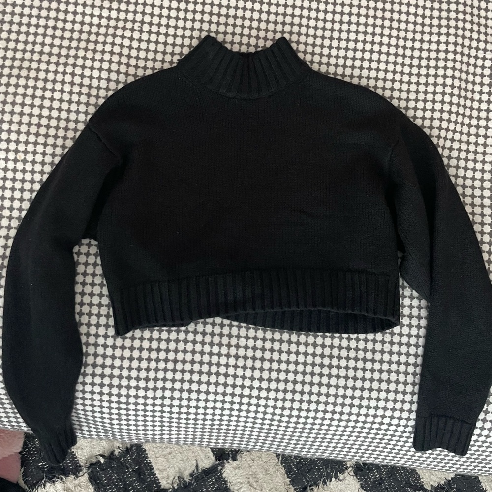 Aritzia Cropped Harper Sweater